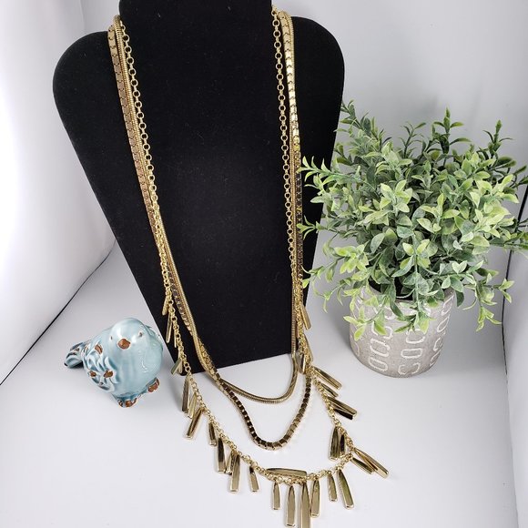 Chico's Jewelry - ✨3/ $30💎 CHICO'S GOLD-TONE OPERA LENGTH NECKLACE